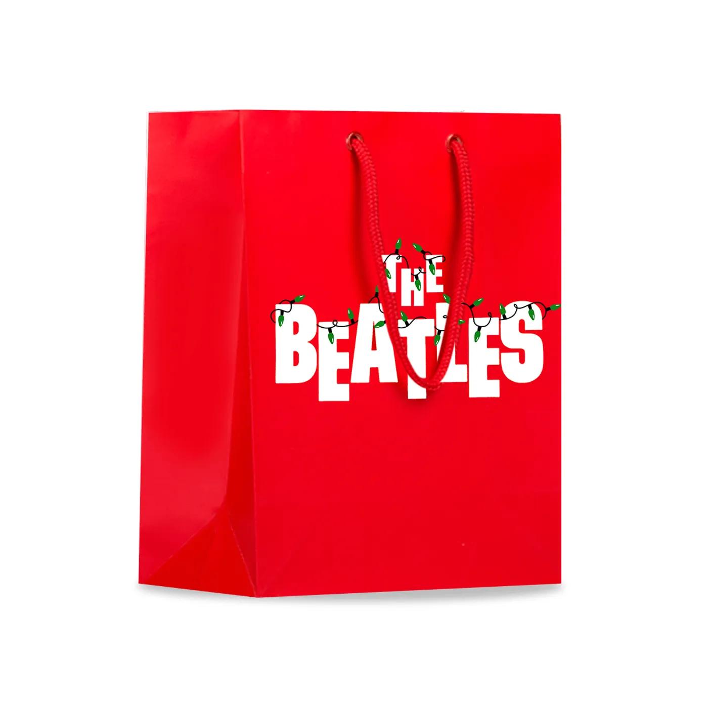 The Beatles Christmas Lights Gift Bag