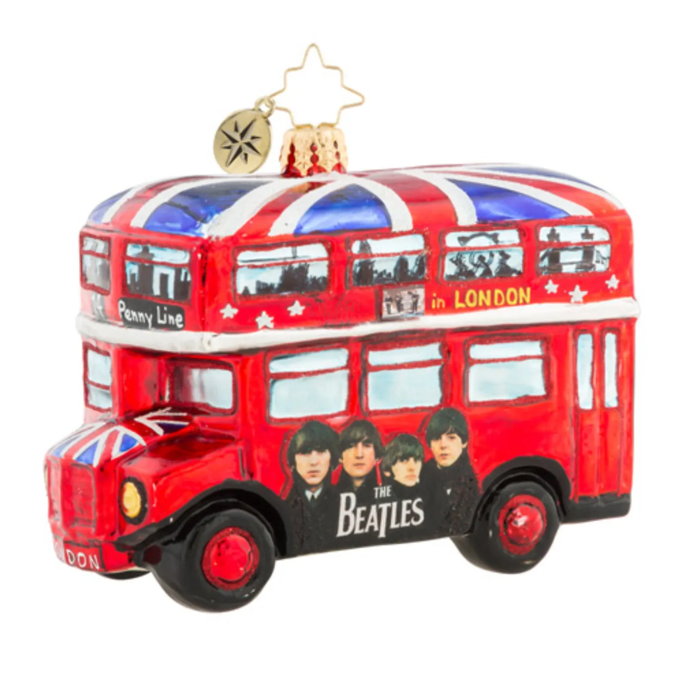 The Beatles The British Invasion Ornament