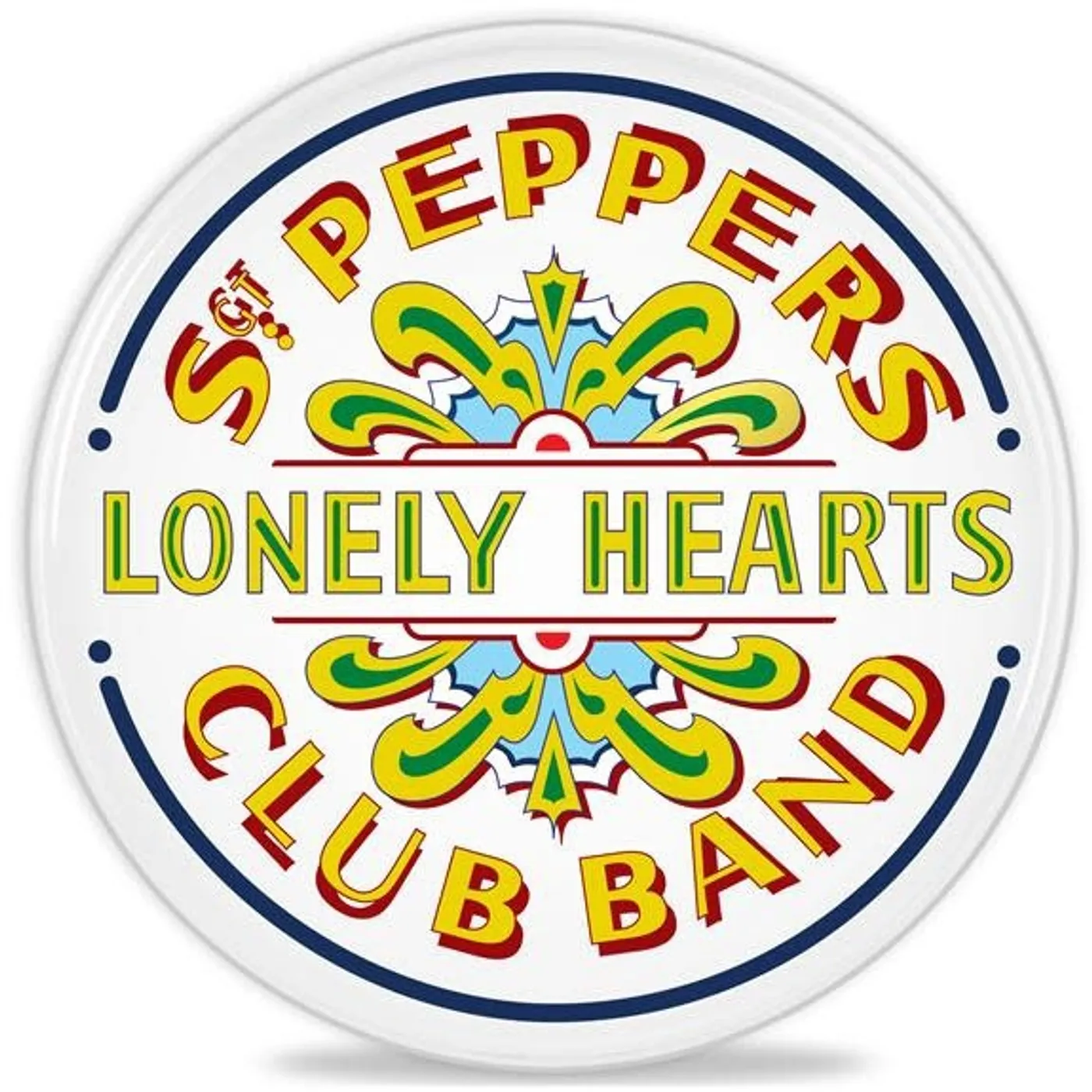 The Beatles Sgt. Pepper 50th Anniversary Drum Head