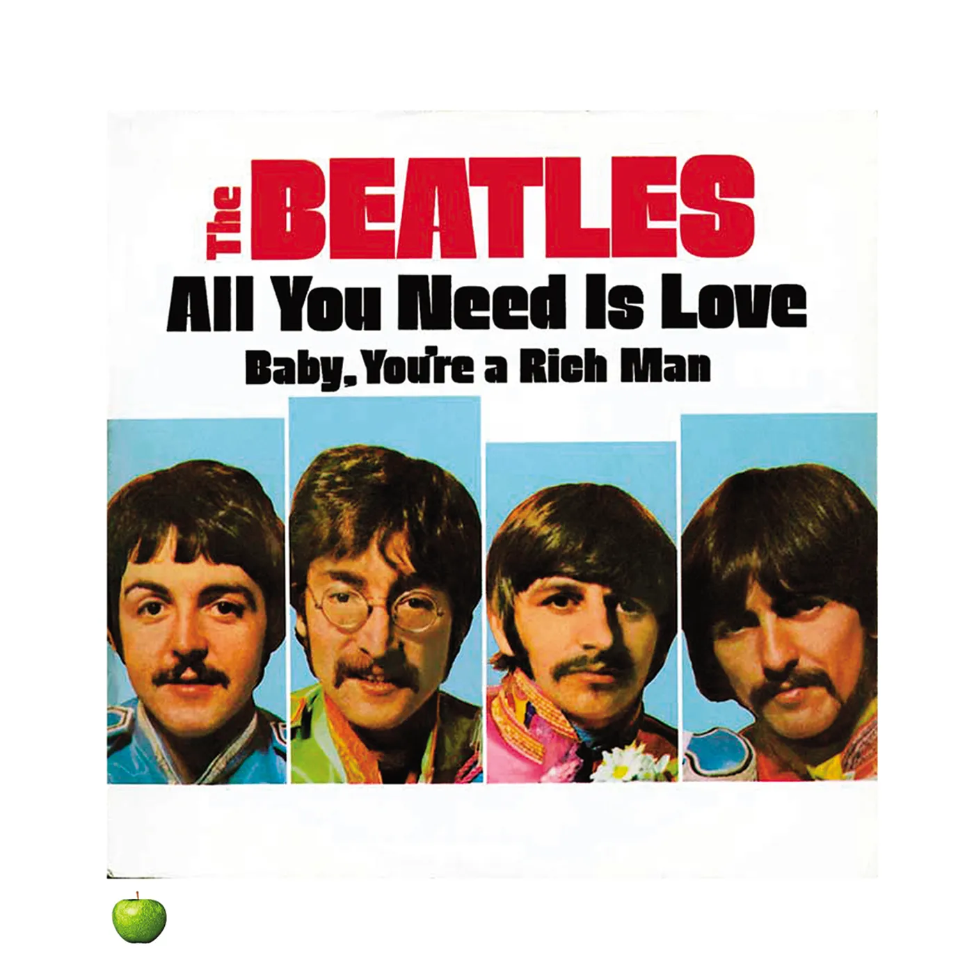 The Beatles "All You Need Is Love" Sgt. Pepper's Lithograph