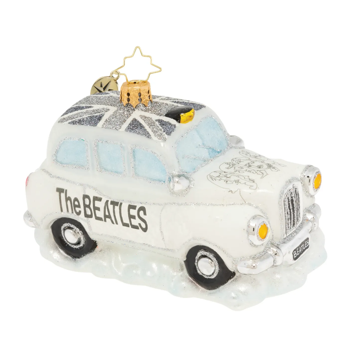 The Beatles White Album London Taxi Ornament
