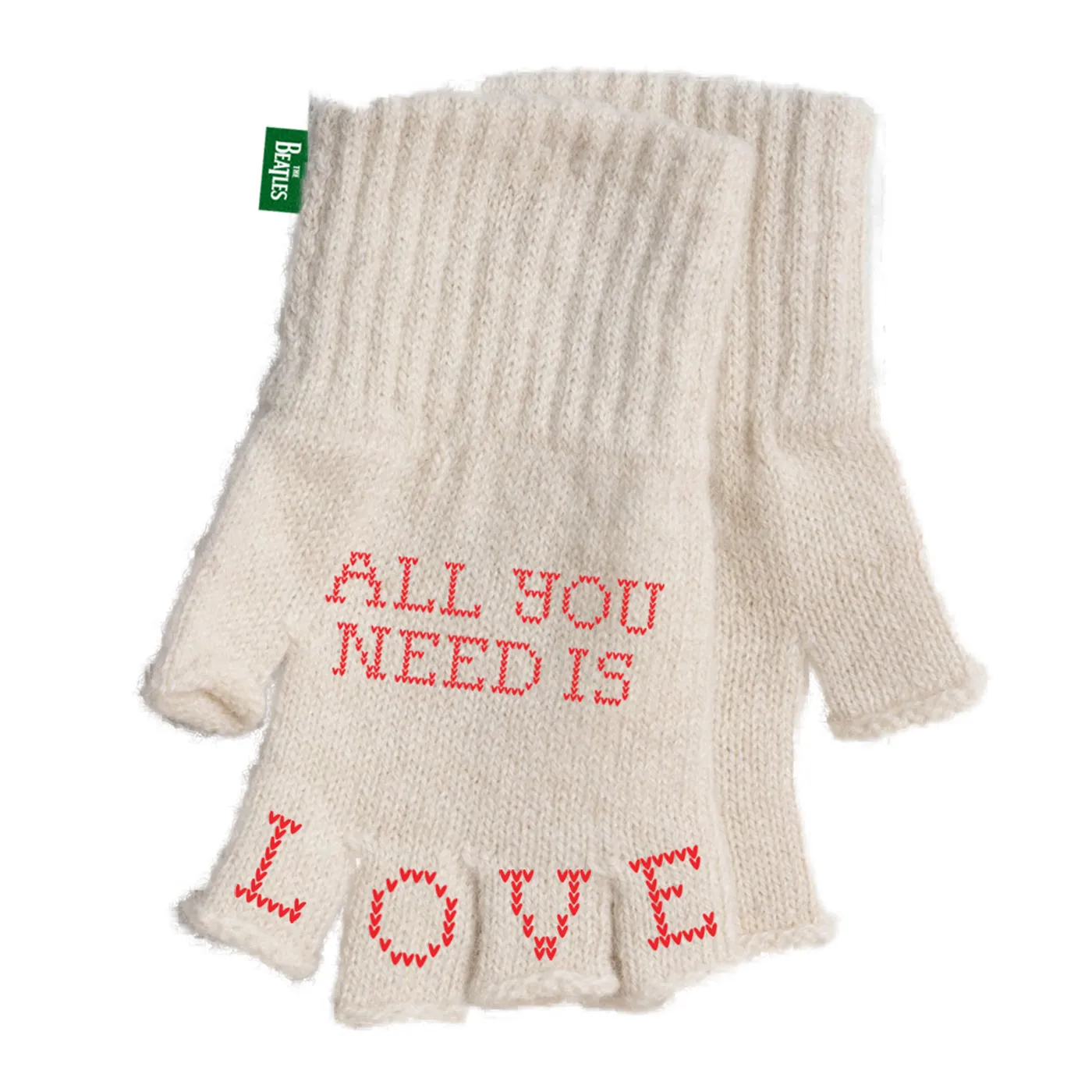 The Beatles All You Need Is Love Fingerless Gloves