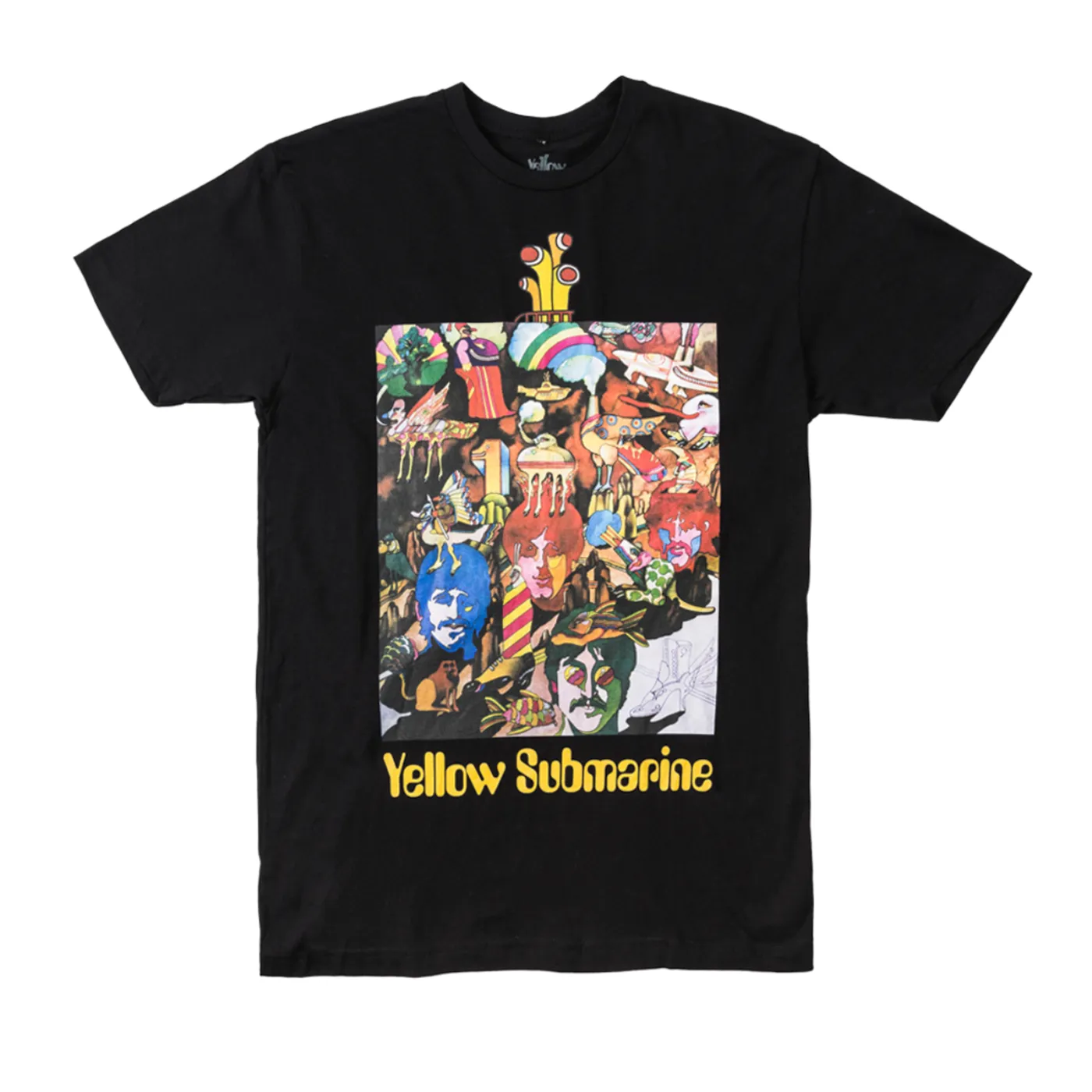 The Beatles Yellow Submarine 50th Anniversary Black T-Shirt