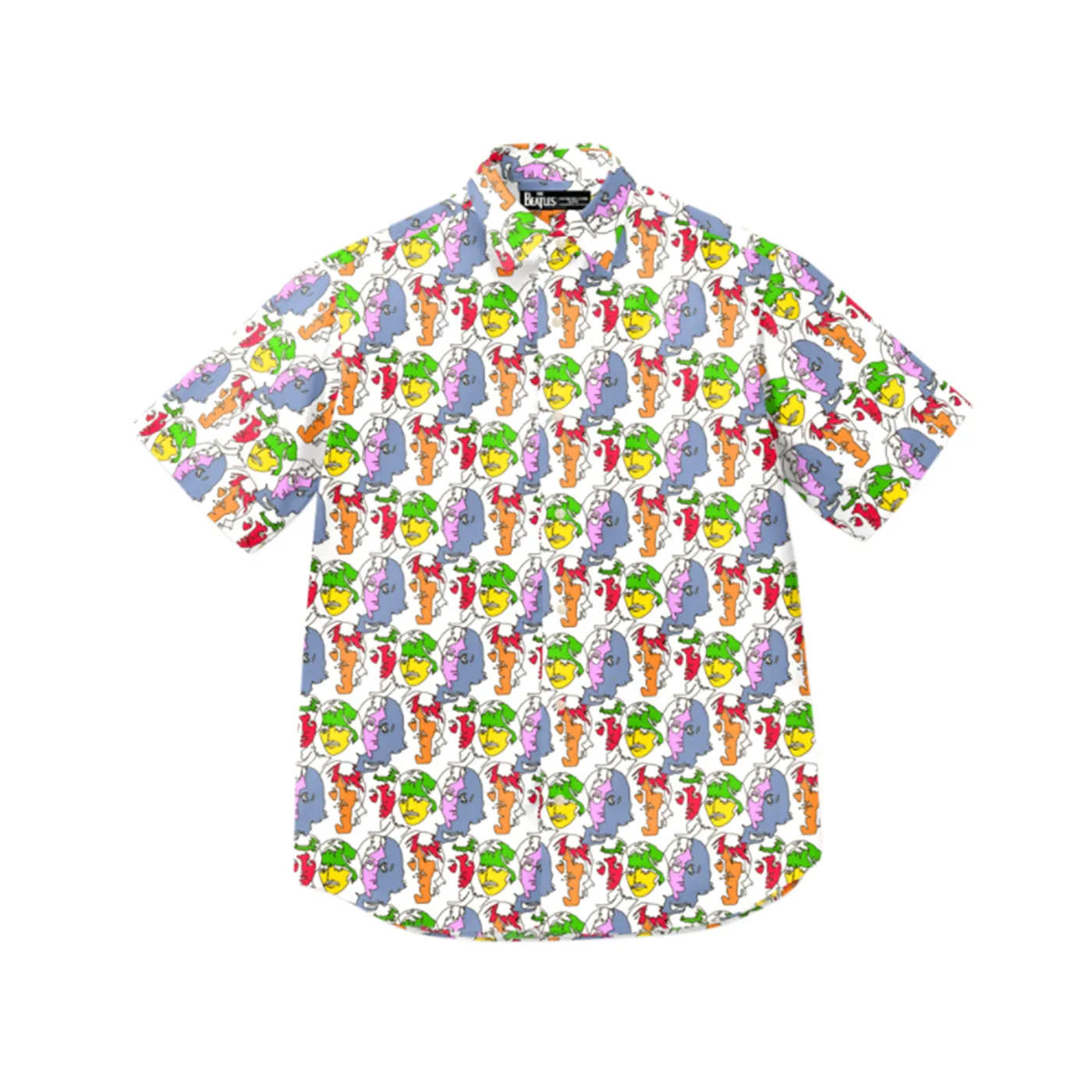 The Beatles x Original Stitch Life Goes On Short Sleeve Shirt