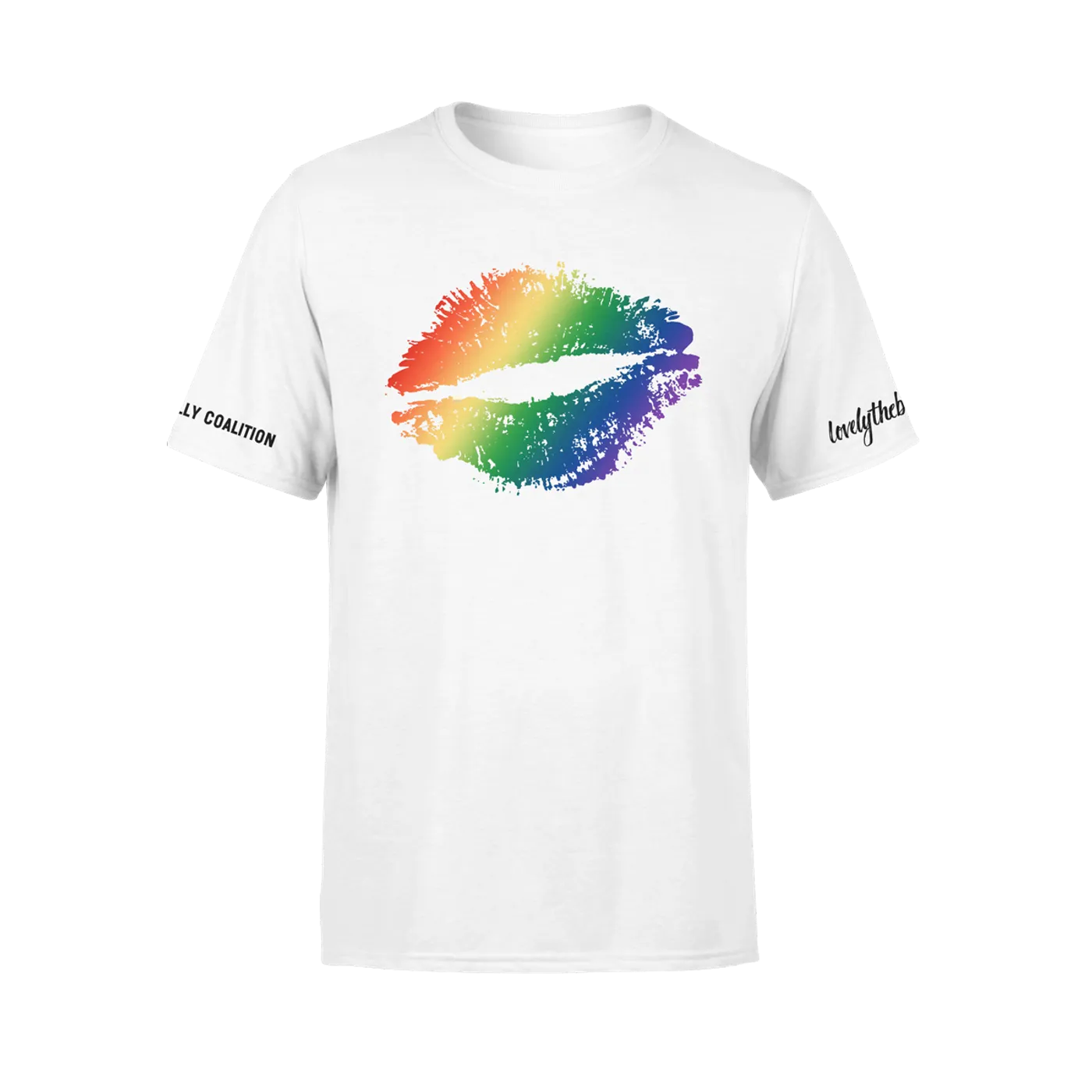 lovelytheband x Ally Coalition White T-Shirt