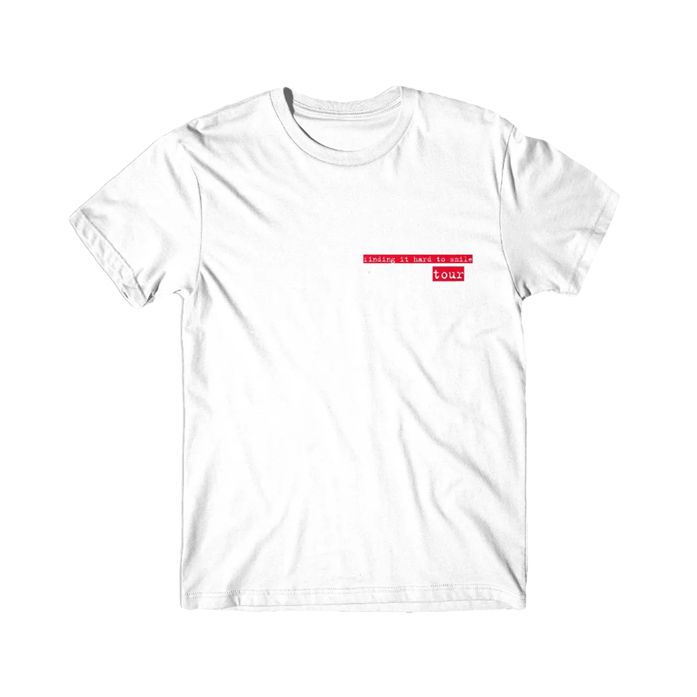 lovelytheband finding it hard to smile tour t-shirt