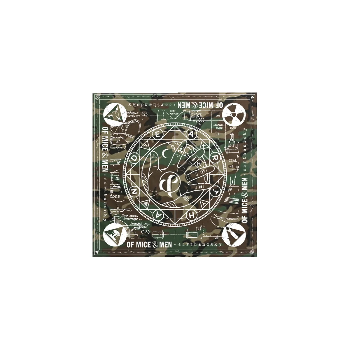 Of Mice & Men EARTHANDSKY Bandana