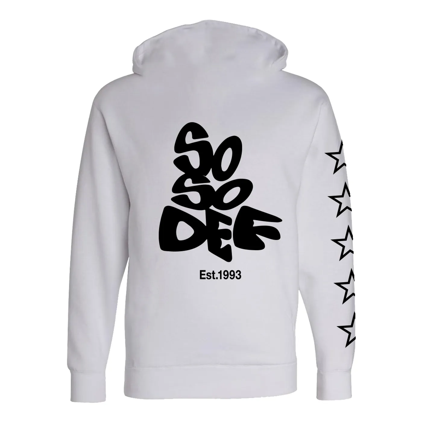 So So Def Logo White Hoodie