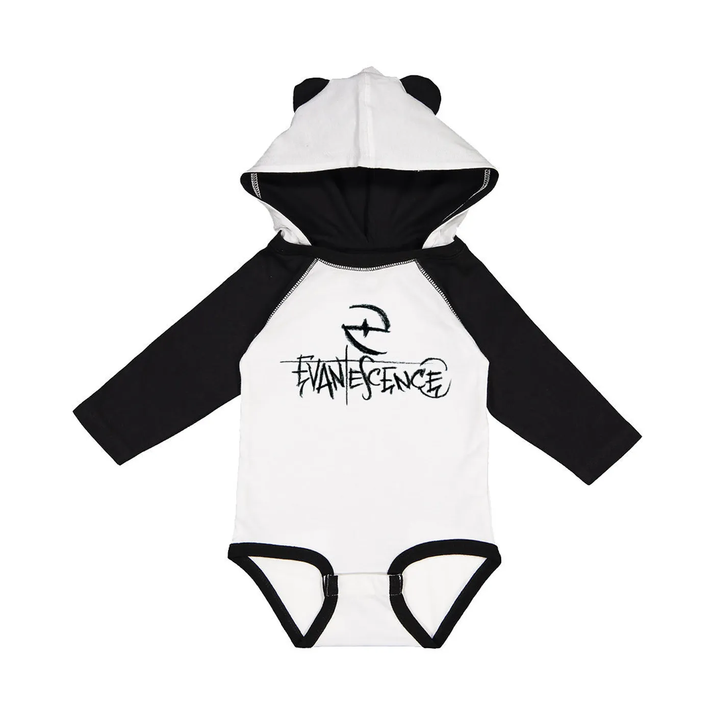 Evanescence Crayon Logo Hooded Onesie