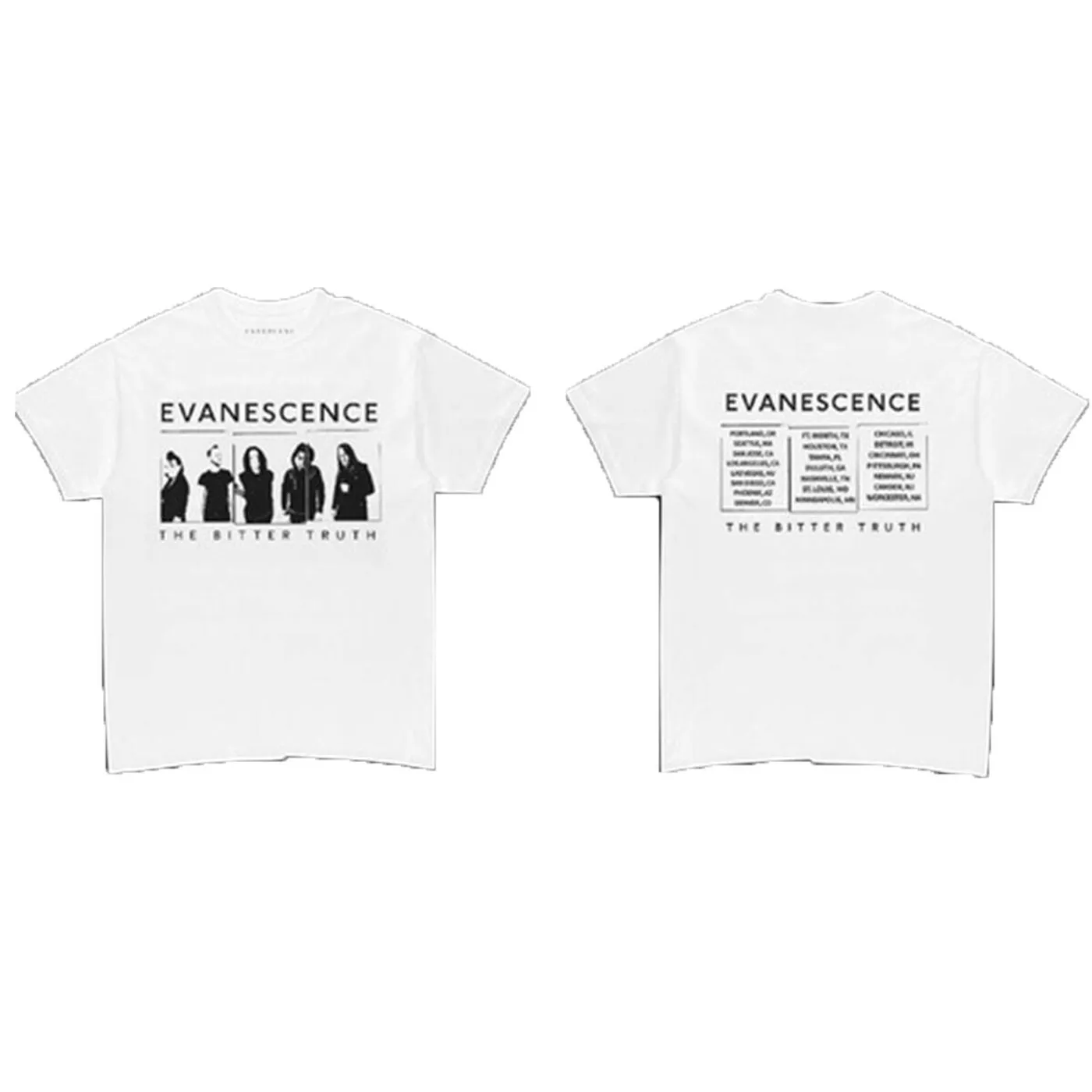 Evanescence White Bitter Tee
