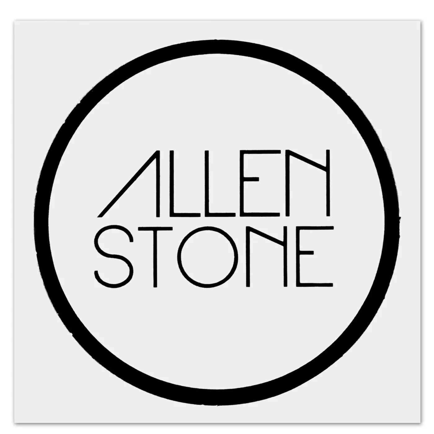 Allen Stone - Sticker (Black)