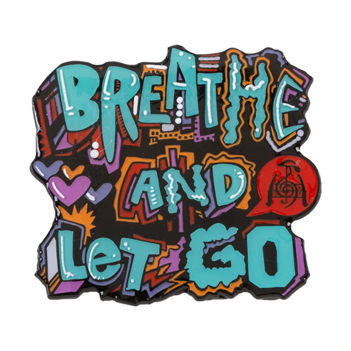 Mihali Breathe and Let Go Pin