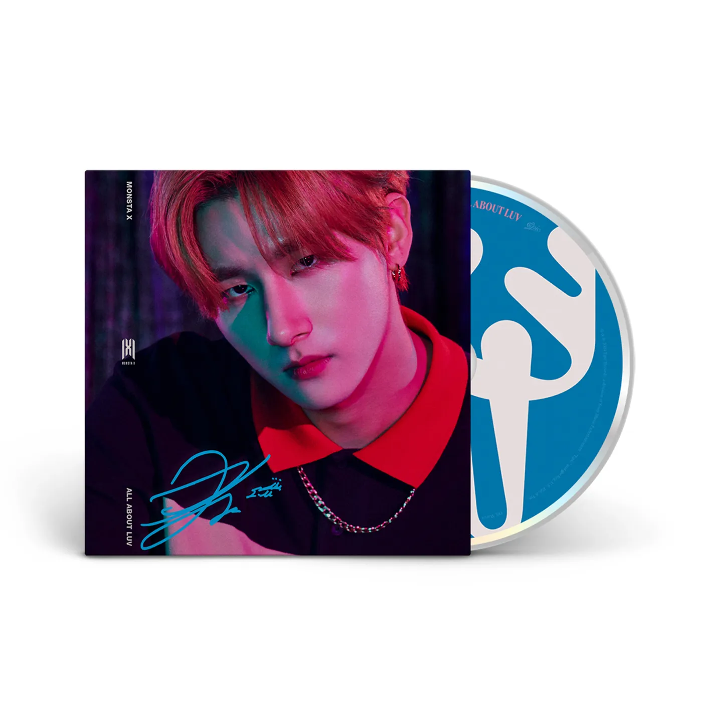 MONSTA X All About Luv - I.M Album Art