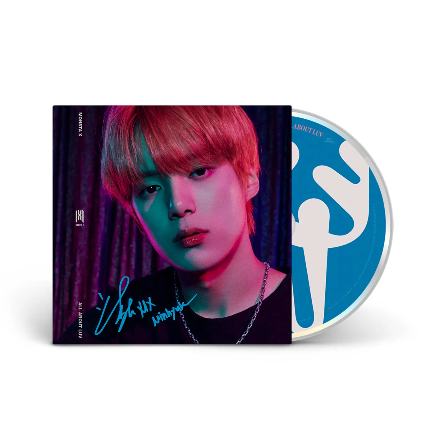 MONSTA X All About Luv - Minhyuk Album Art