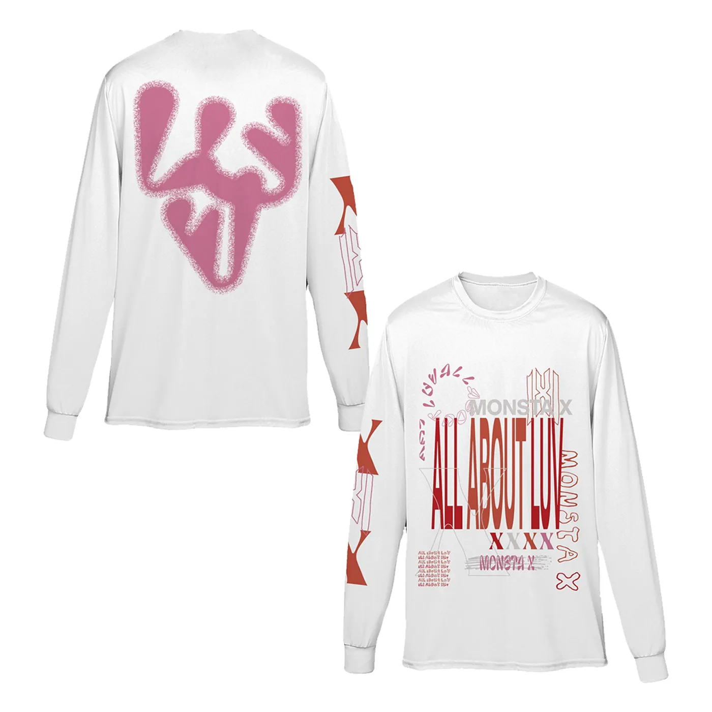 MONSTA X All About Luv Long-Sleeve T-Shirt
