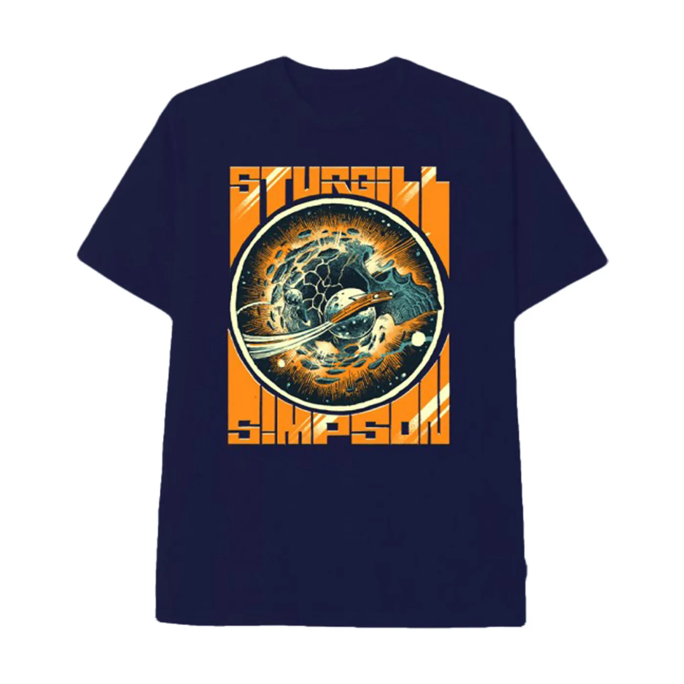 Sturgill Simpson Skull Planet Dateback T-shirt