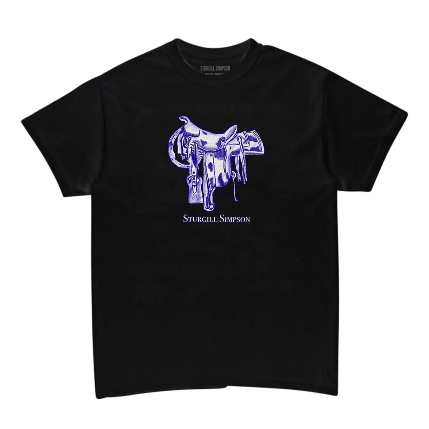 Sturgill Simpson Saddle Black T-Shirt