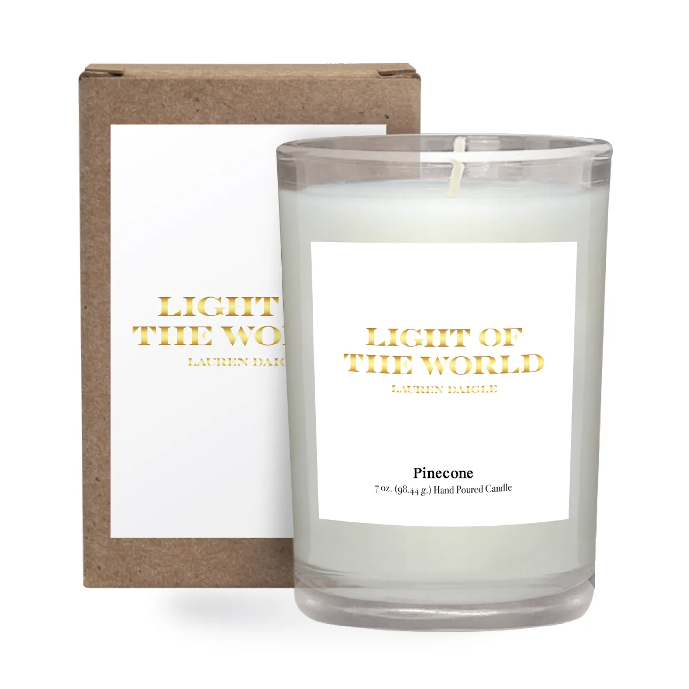 Lauren Daigle Light of The World Candle