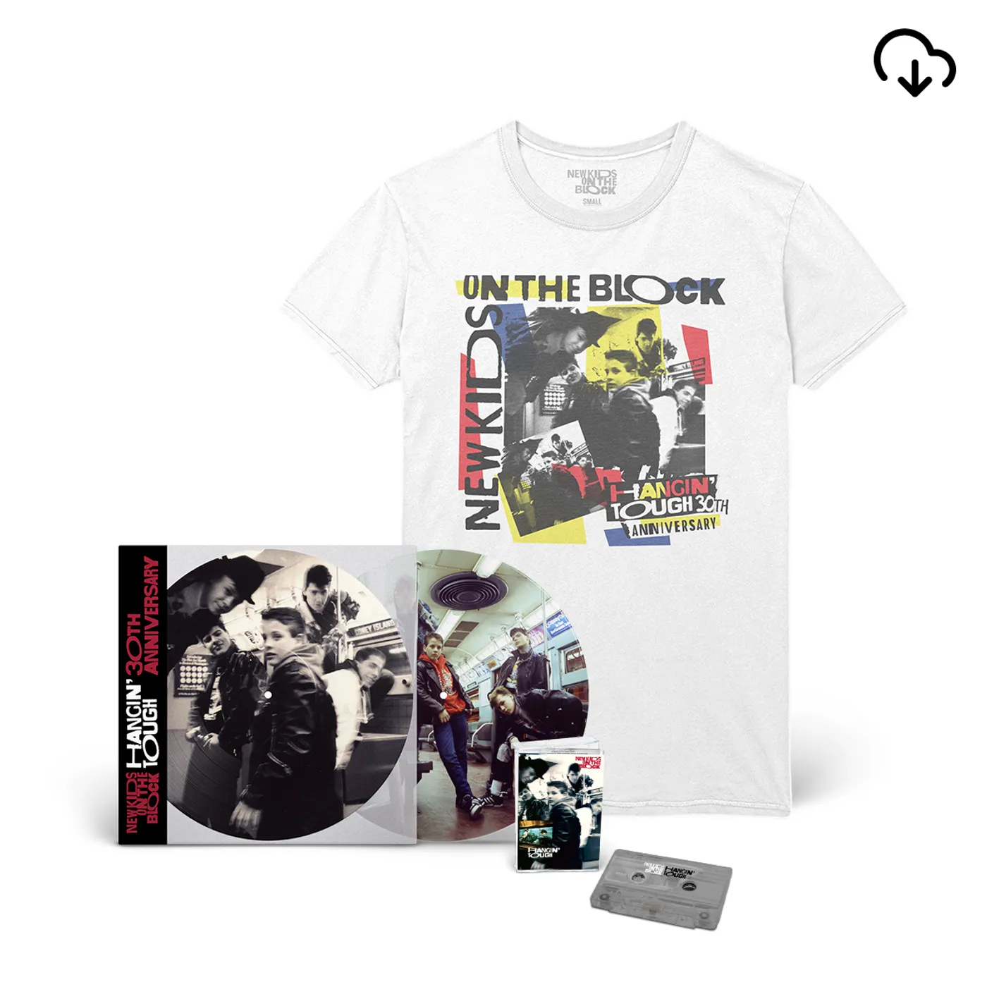 New Kids On The Block Hangin' Tough 30th Anniversary Super Picture Disc Vinyl LP Bundle