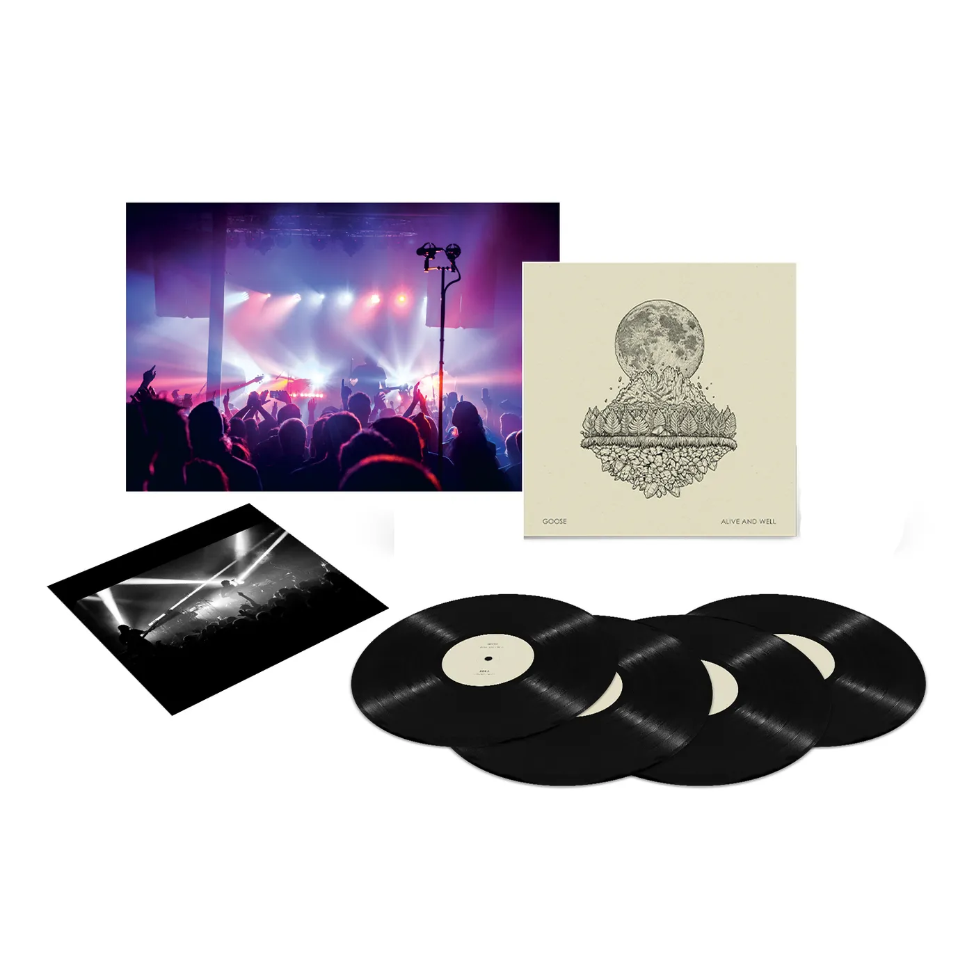 Goose Alive and Well 4-LP (Deluxe Package) (Vinyl)