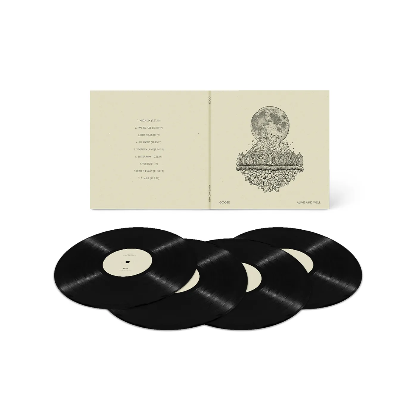 Goose Alive and Well 4-LP (Non Deluxe) (Vinyl)