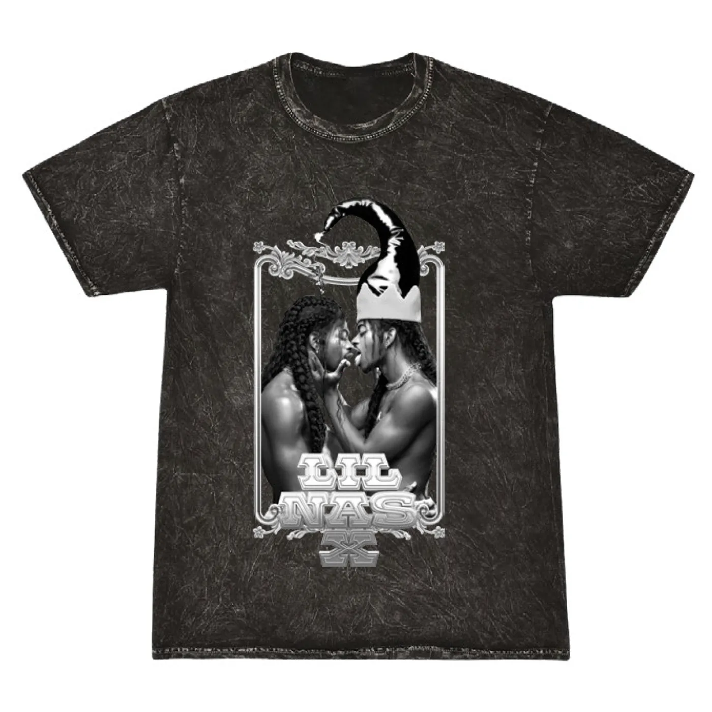 Lil Nas X HOLIDAY Acid Wash Tee