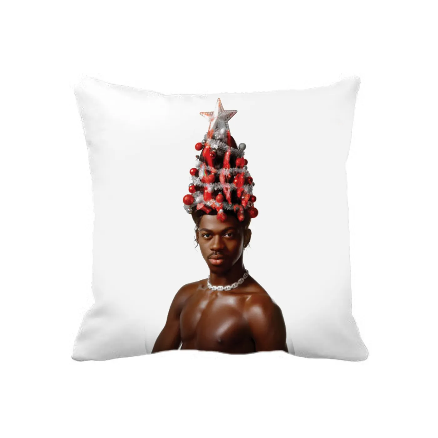 Lil Nas X HOLIDAY Throw Pillow Cover