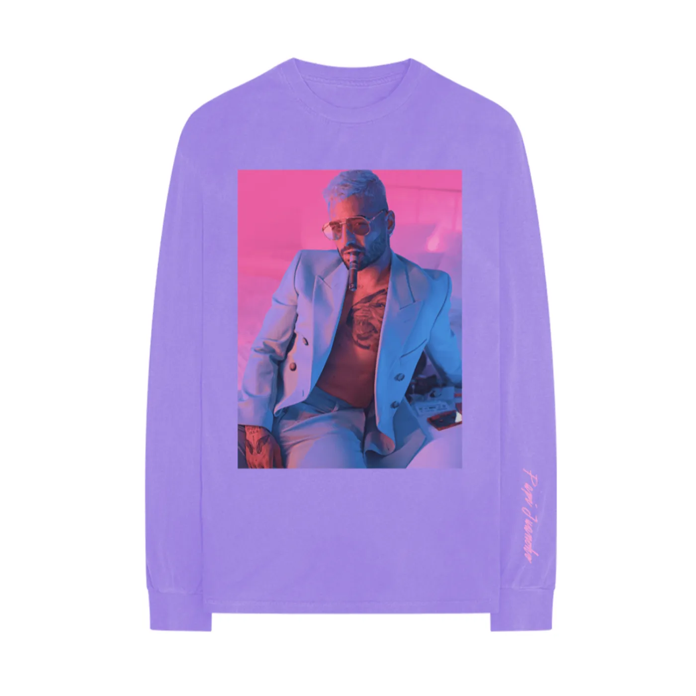 Maluma Papi Juancho Photo L/S Tee
