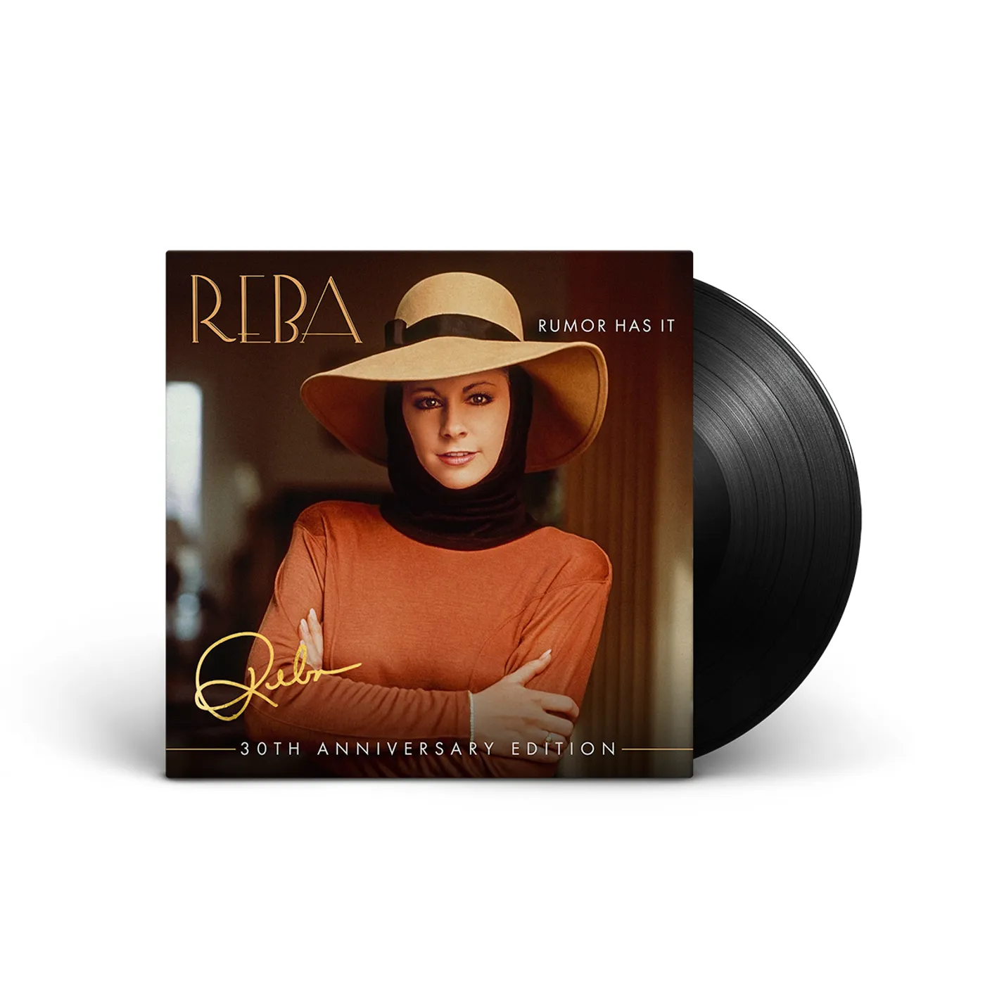Reba McEntire Signed Rumor Has It Vinyl