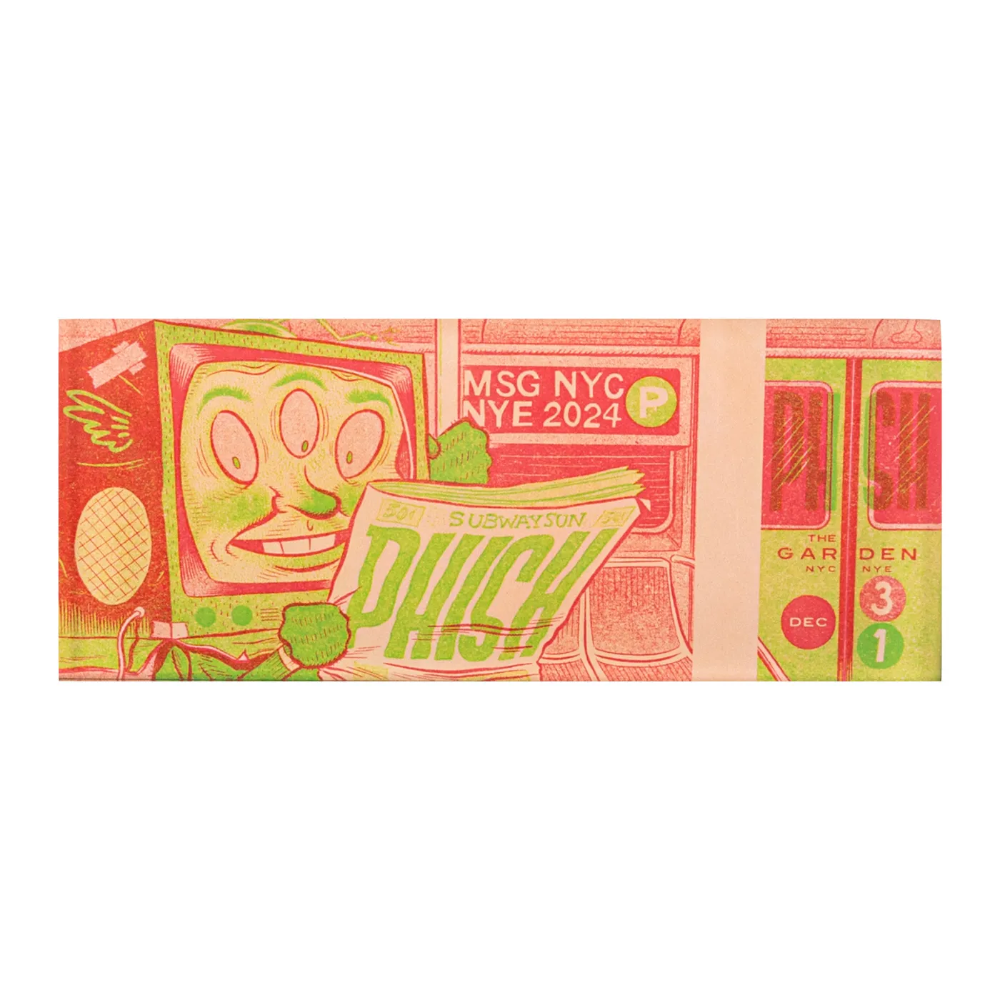Phish New Years Run 2024 Ticket Magnets