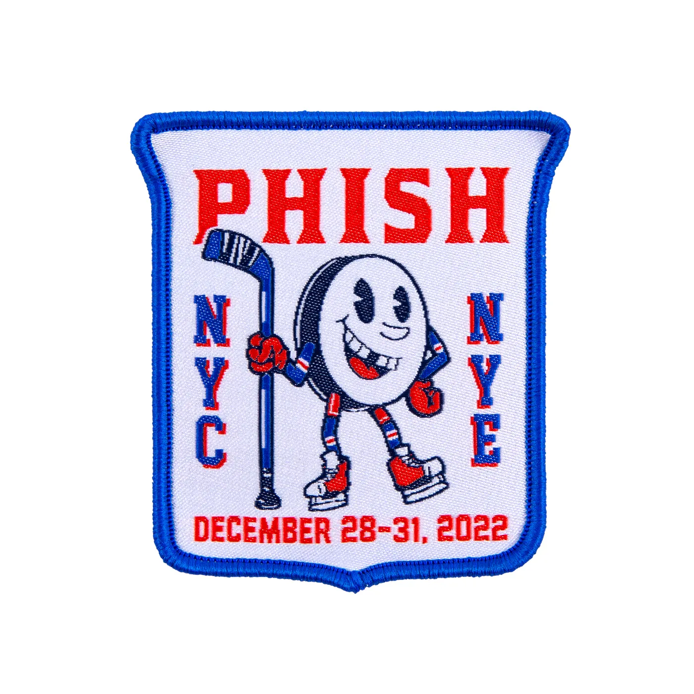 Phish Toothless Puck NYE 22 Patch