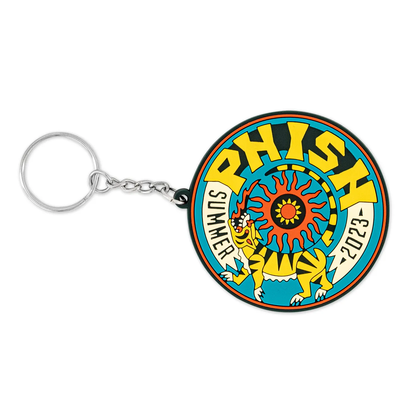 Phish Flaming Tiger Summer 2023 Keychain