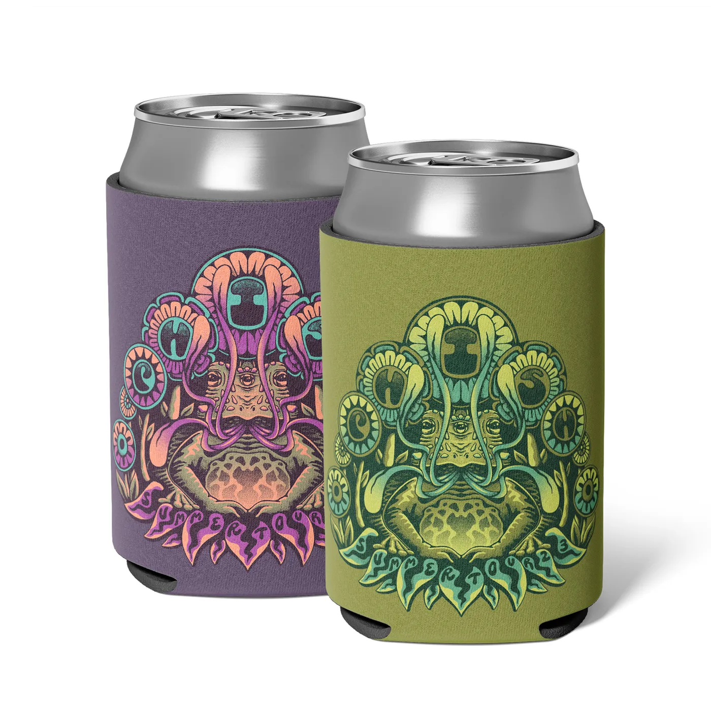 Phish Frogger Summer Tour 2023 Can Cooler
