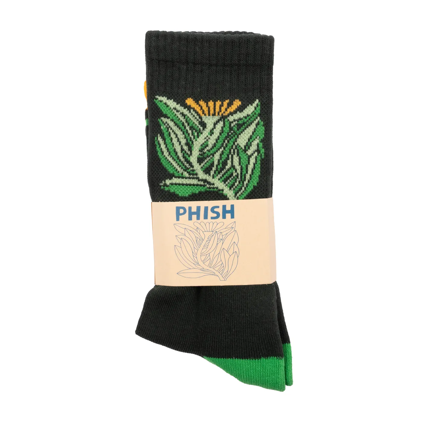 Phish Spring Tour 2025 Plant Life Socks