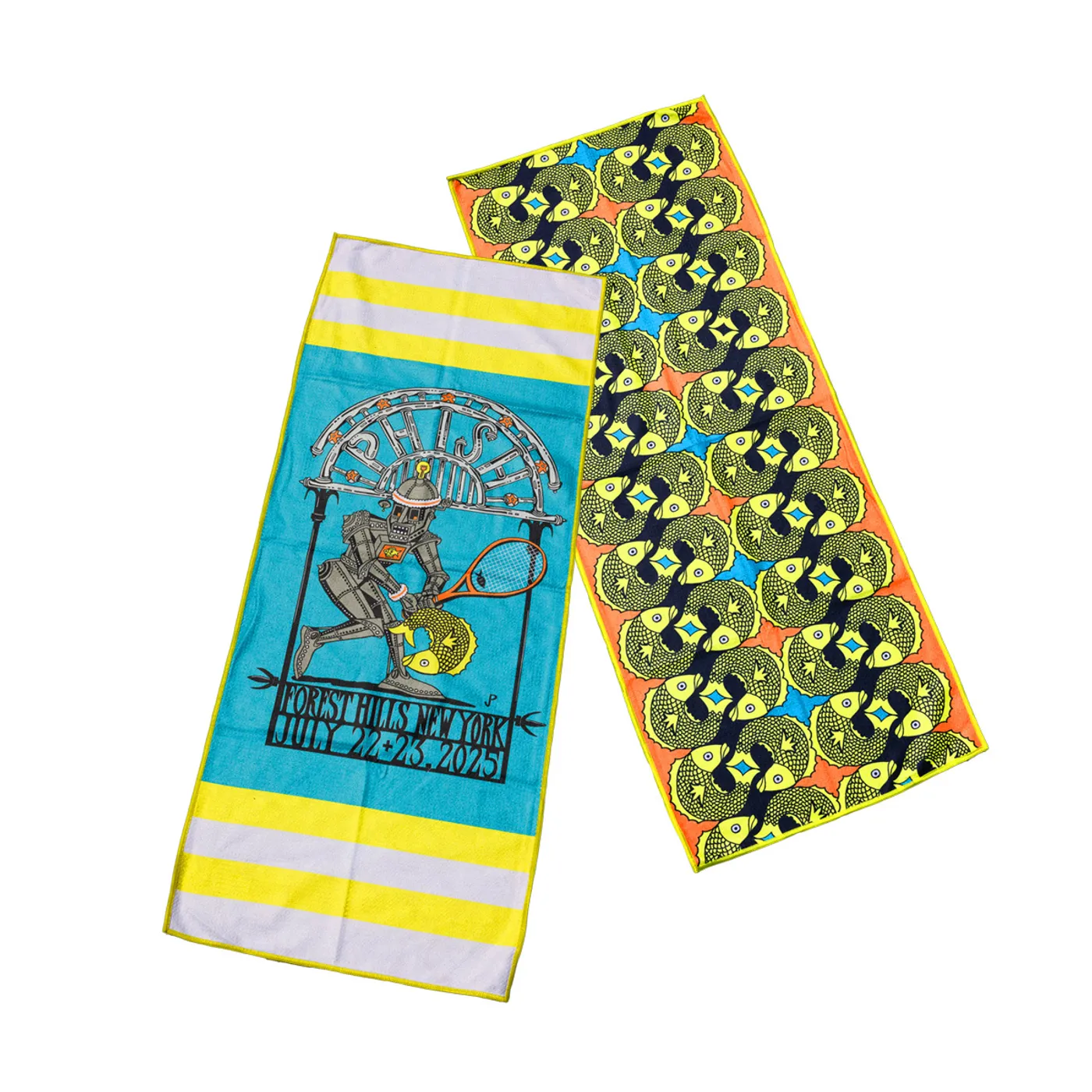 Phish Forest Hills Pollock Summer Tour 2025 Sports Towel