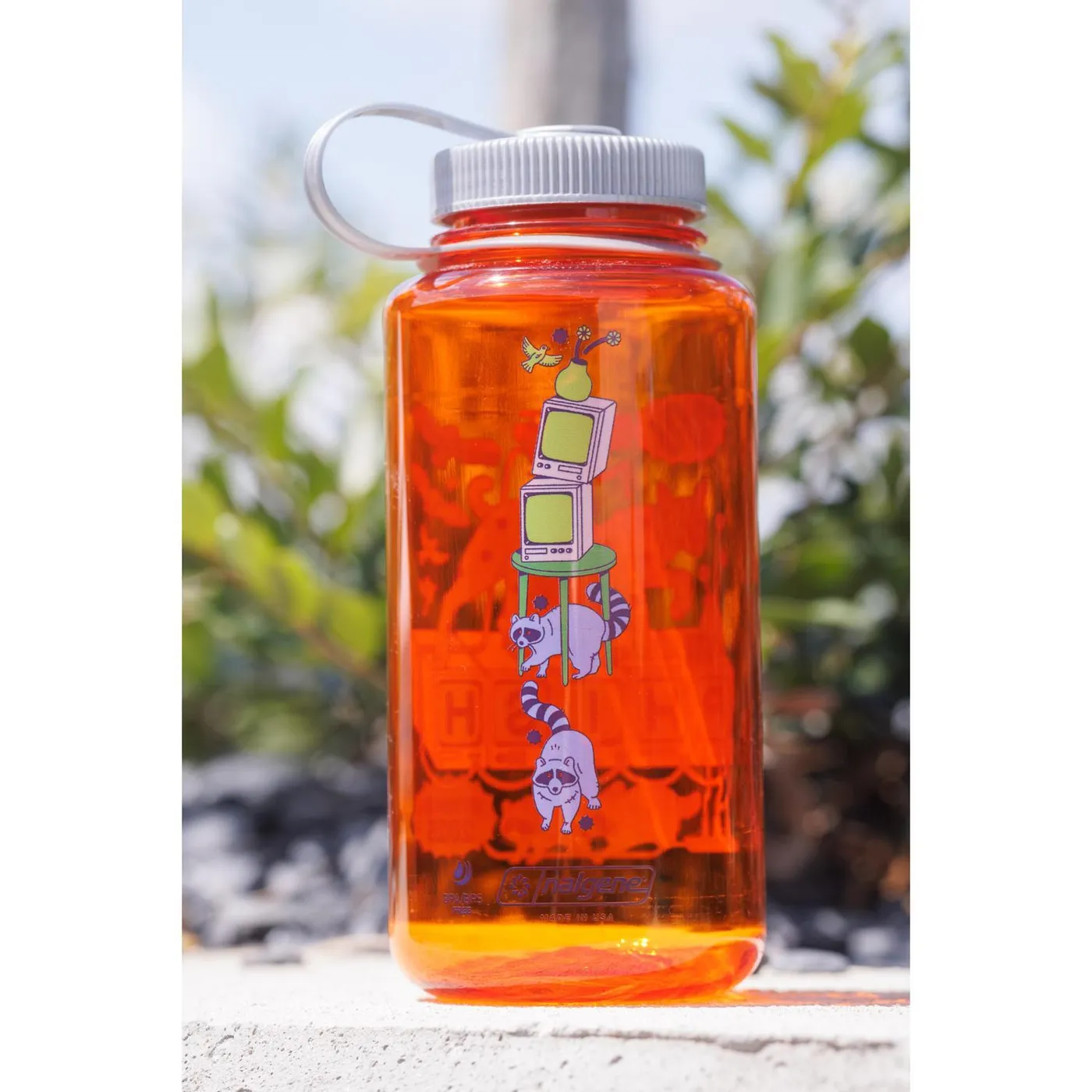 Phish Bobcat Broadcast September Tour Nalgene [32oz ORANGE]