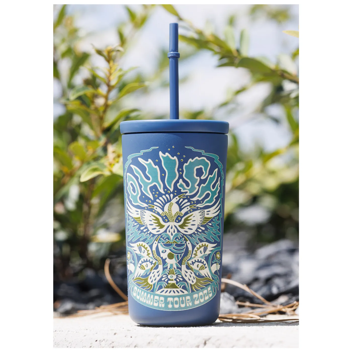 Phish Flaming Bird Head September 2025 16oz Cold Cup
