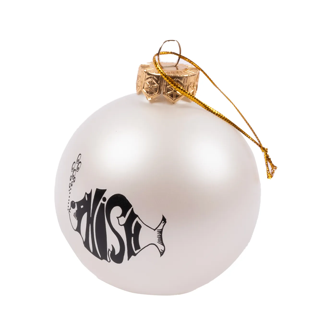 Phish Pollock Junta Weasel Logo Glass Ornament