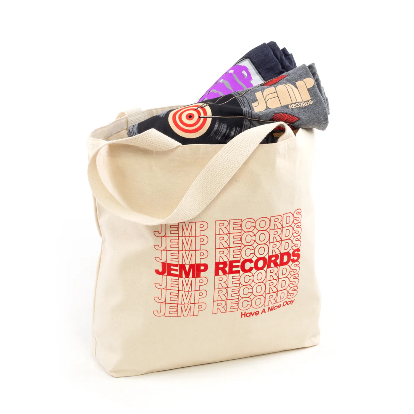 Phish JEMP Records Have A Nice Day Tote Bag