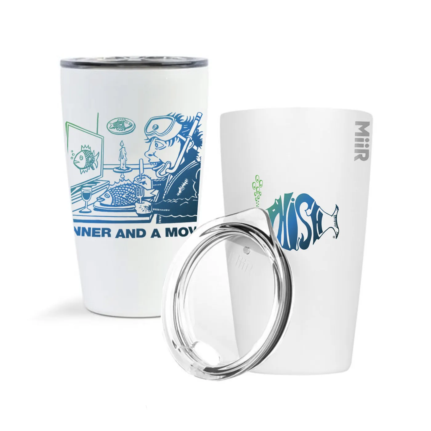 Phish MiiR Pollock Dinner And A Movie Tumbler