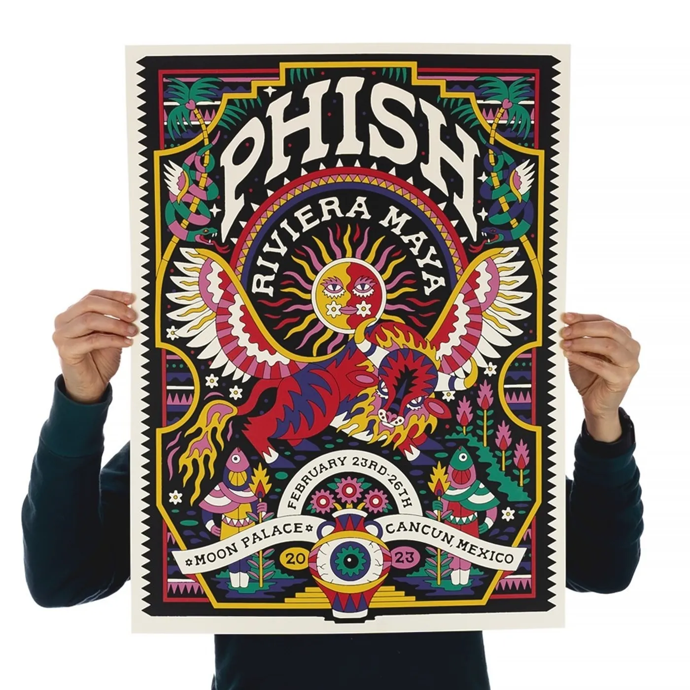 Phish February 23-26, 2023 Josh Noom LE Poster