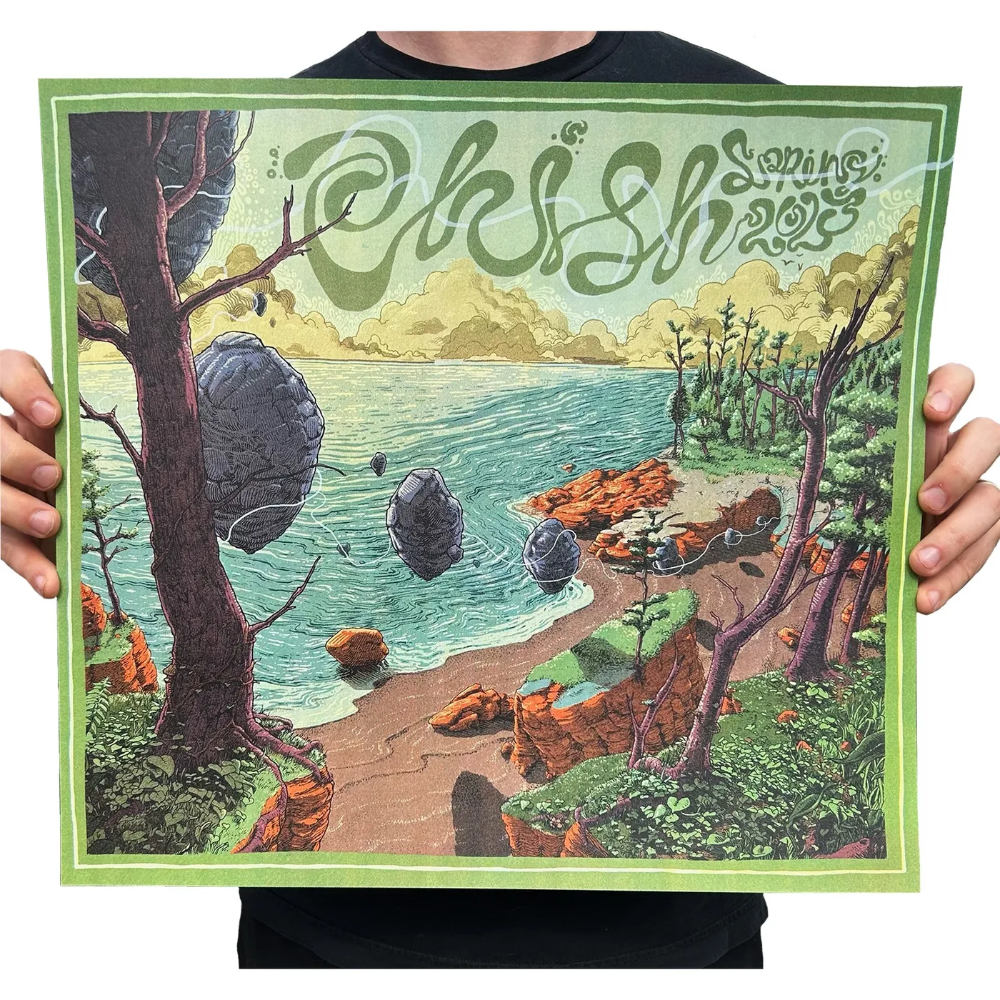 Phish Spring 2023, Dave Kloc LE Poster