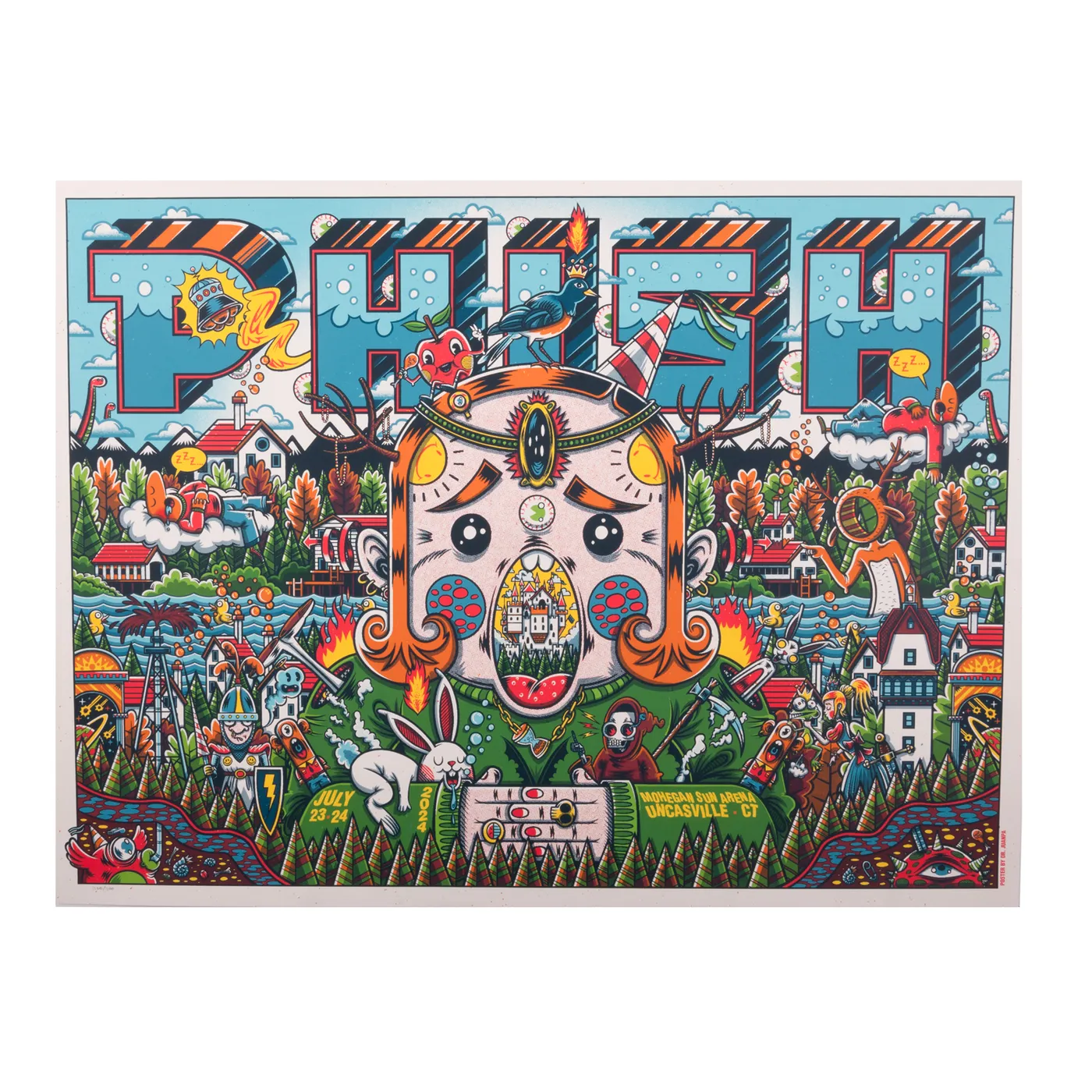 Phish July 23-24, 2024 Dr. Juanpa LE Poster