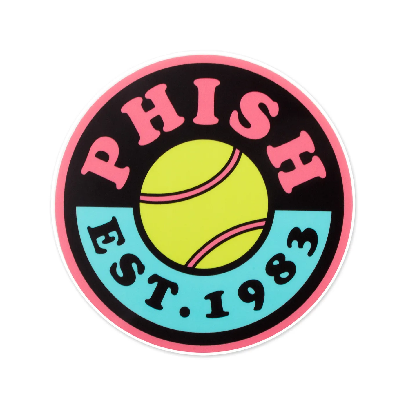 Phish Spring Tour 2022 Tennis Sticker
