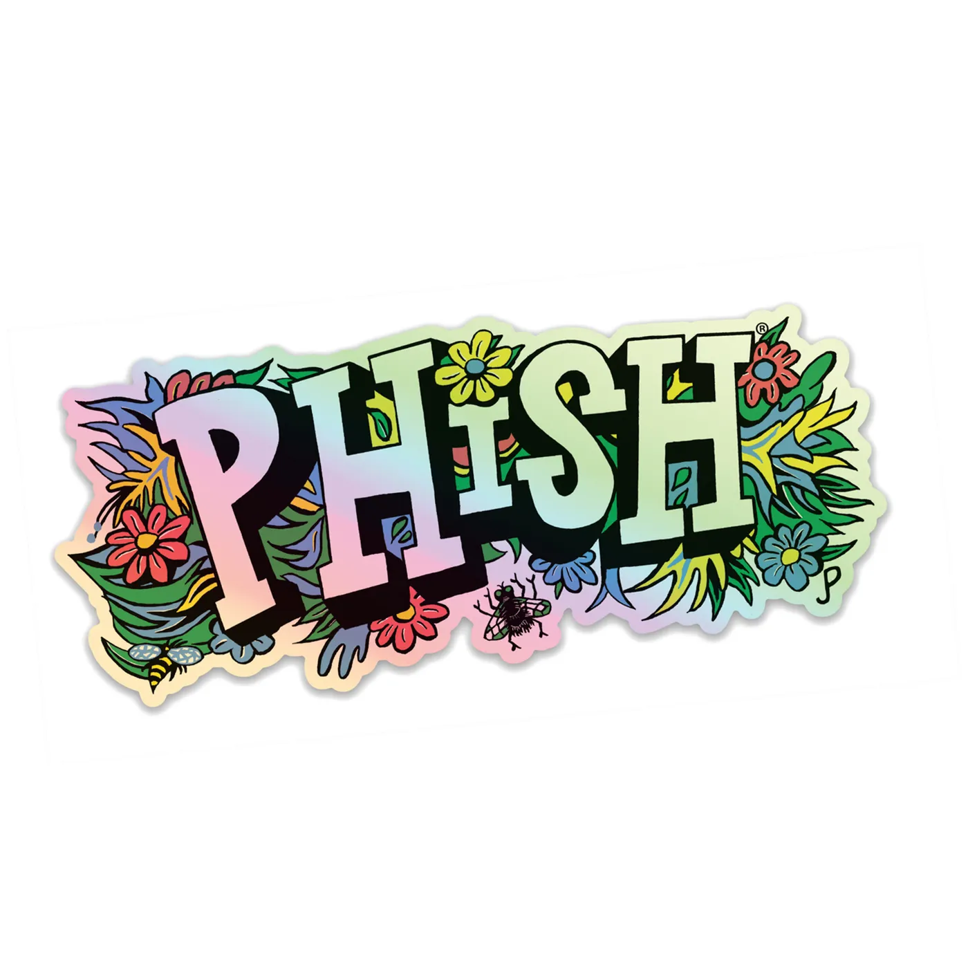 Pollock Phish Bethel Summer Tour 2022 Holographic Sticker