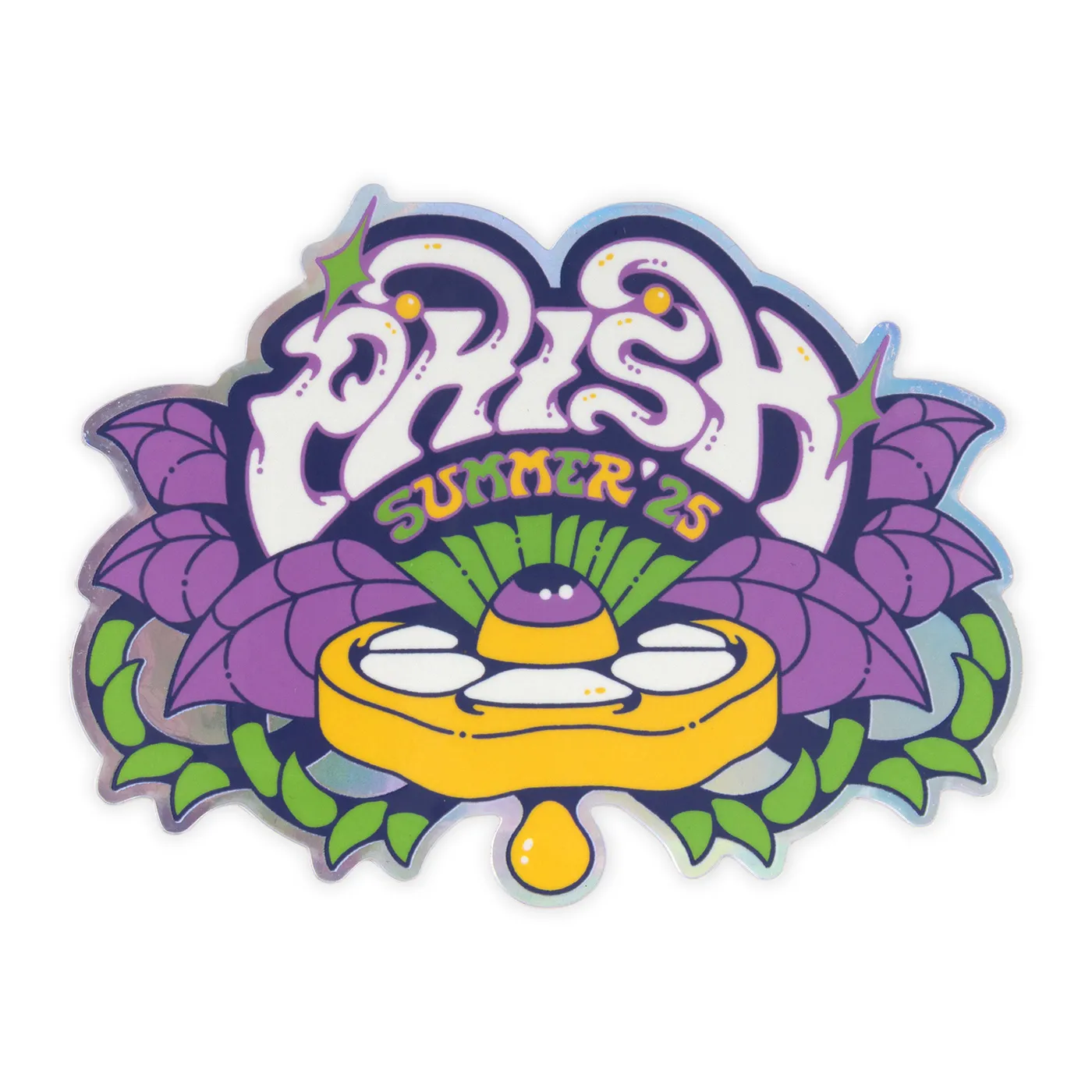 Phish Summer Tour 2025 Citrus Pucker Sticker