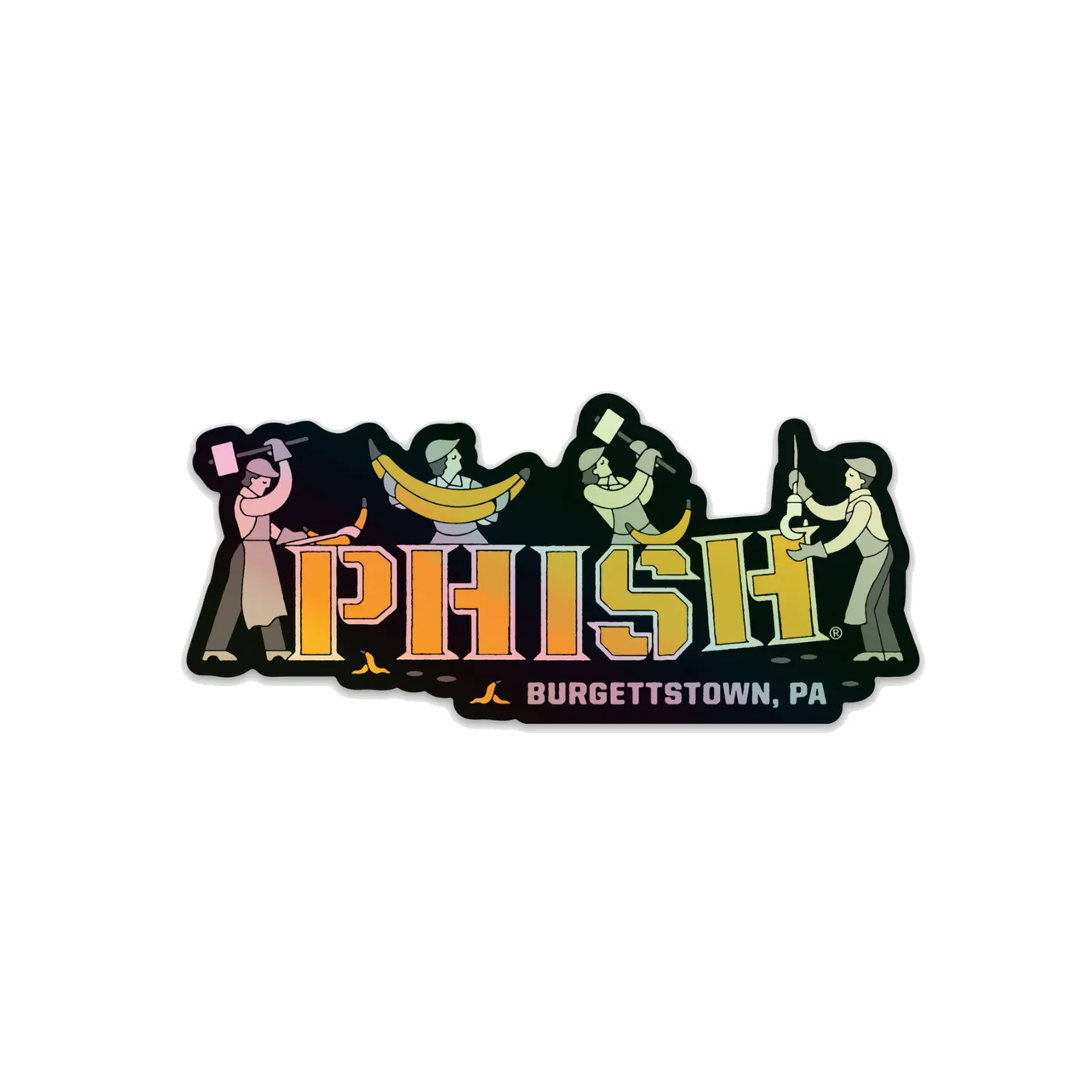 Phish Burgettstown 2023 Event Sticker