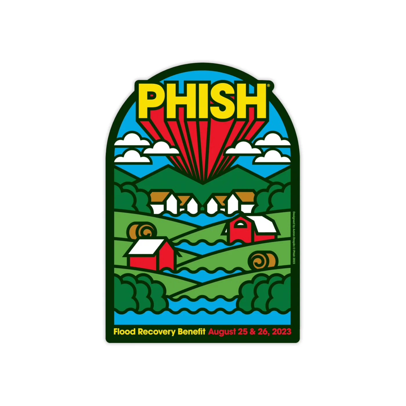 Phish The Flow Sticker
