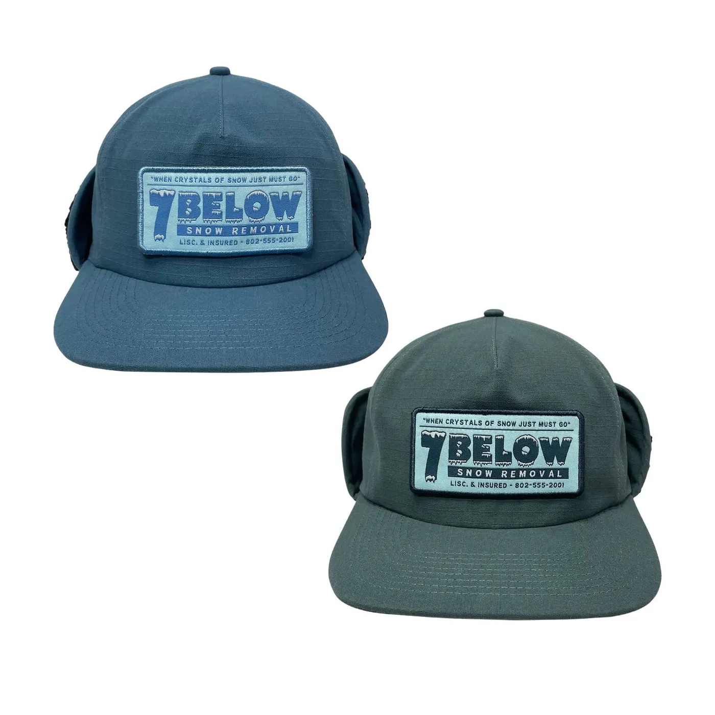 Phish 7 Below Snow Removal Flap Ear Hat