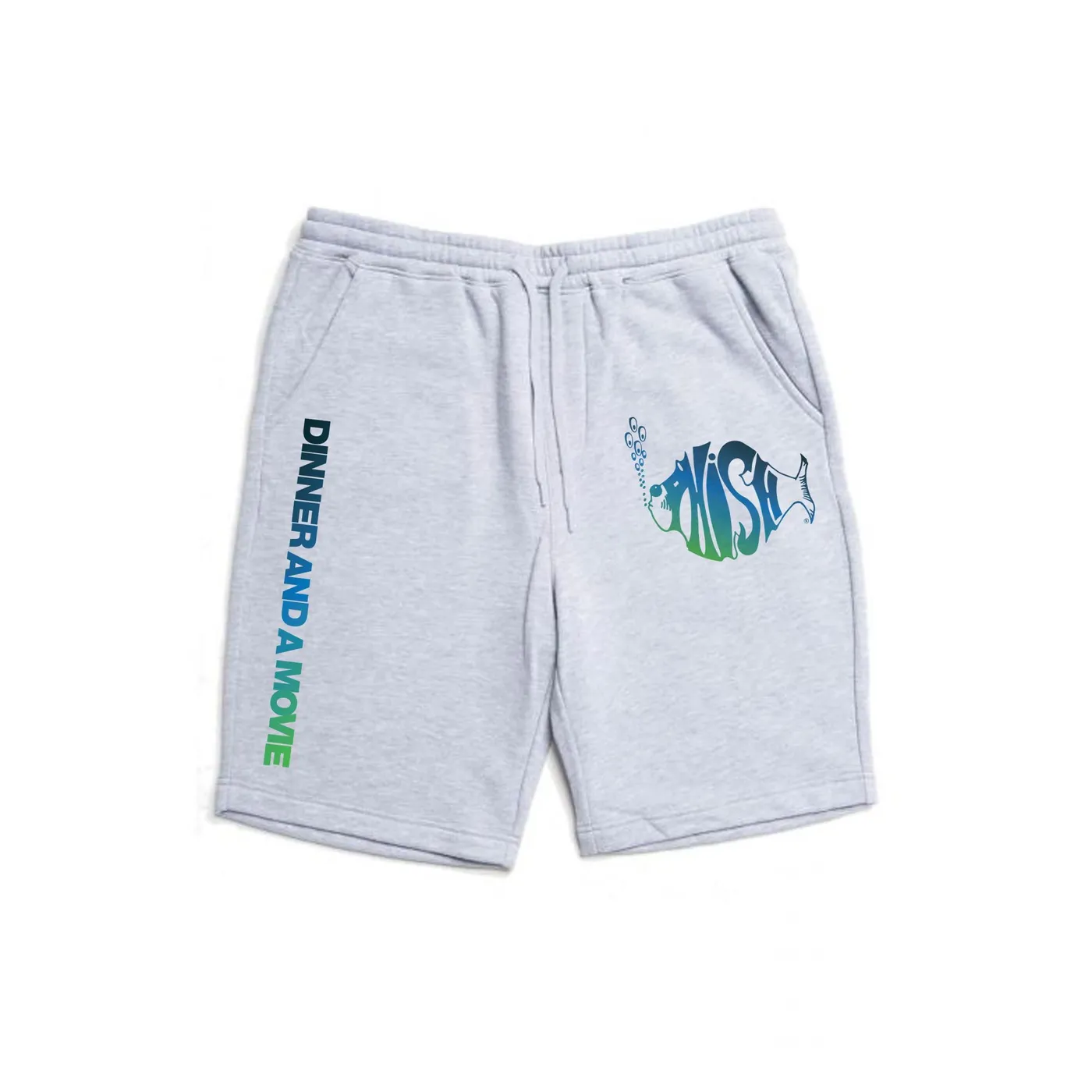 Phish Dinner And A Movie Sweat Shorts on Sport Grey